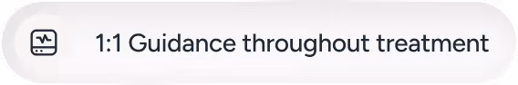 One-on-one guidance throughout your Yucca Health treatment journey.