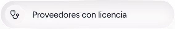 Proveedores con licencia en EE. UU. — equipo de cuidado de Yucca Health.