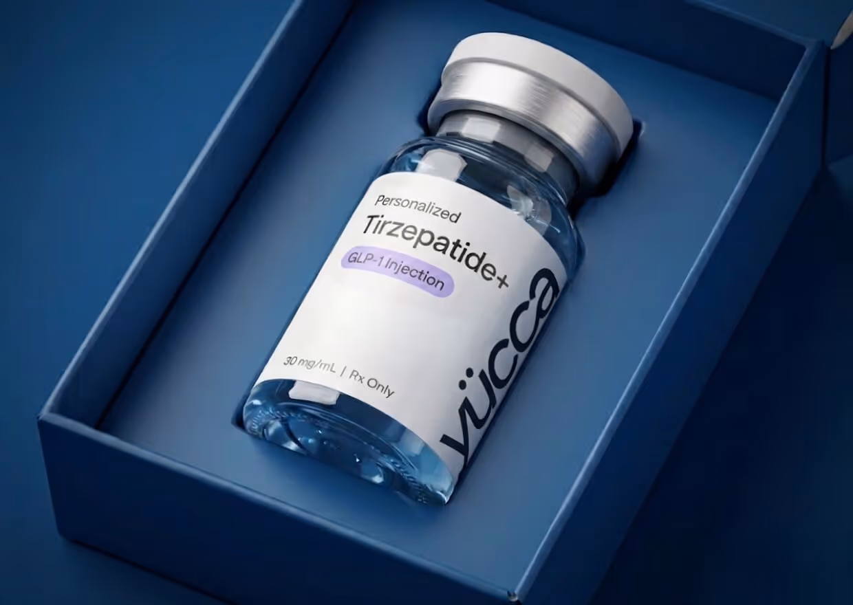 Medicamento de Yucca Health entregado en la puerta del paciente por UPS 2-Day Air.