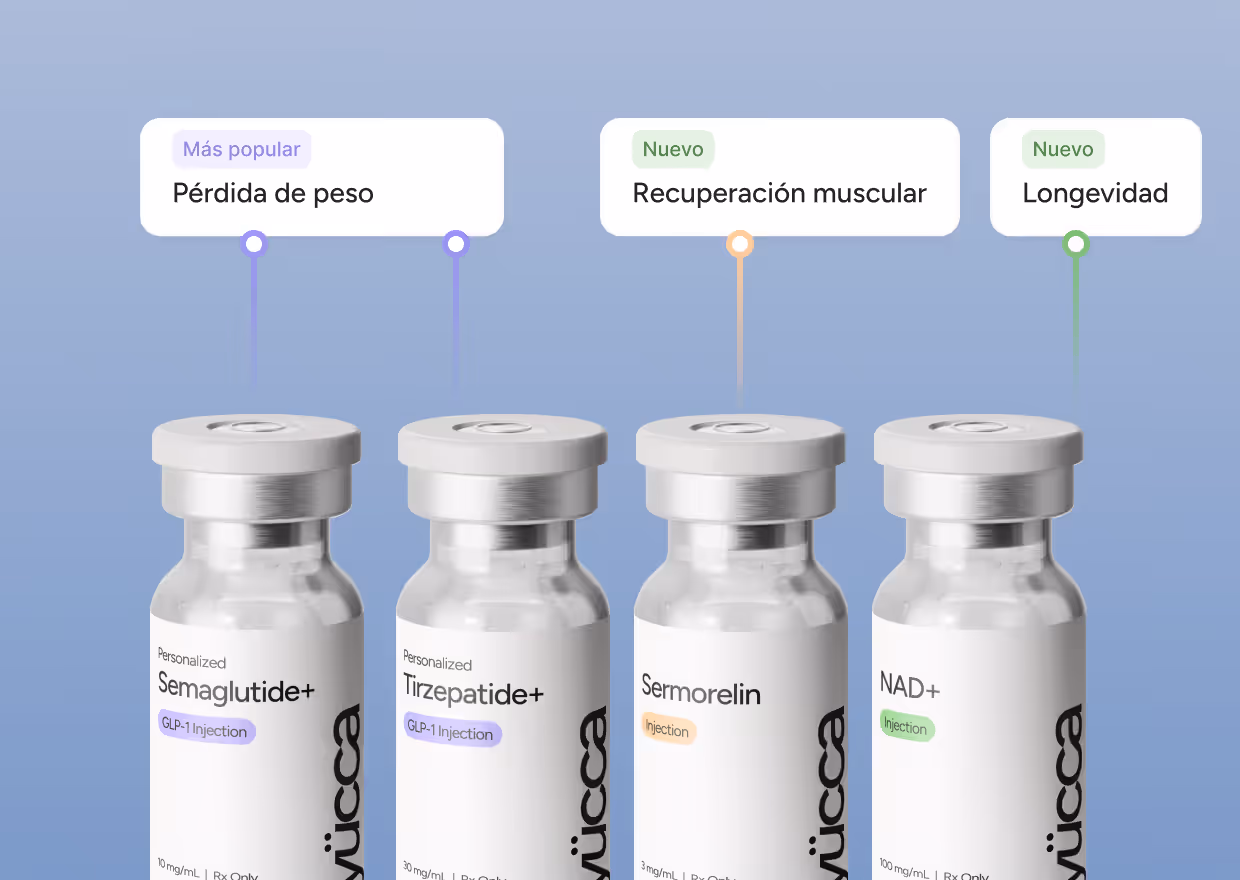 Paciente eligiendo un plan de tratamiento personalizado en la plataforma de Yucca Health.
