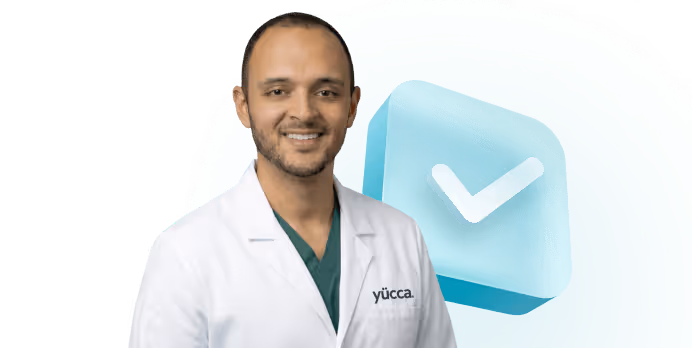 Board-certified Yucca Health physician ready to review your GLP-1 weight loss prescription