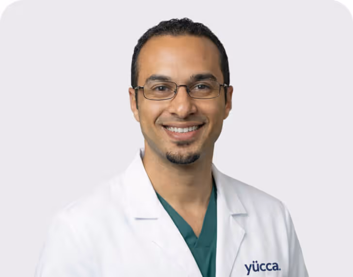 Portrait of Dr. Andrew Sakla, DO — board-certified internal medicine physician at Yucca Health.