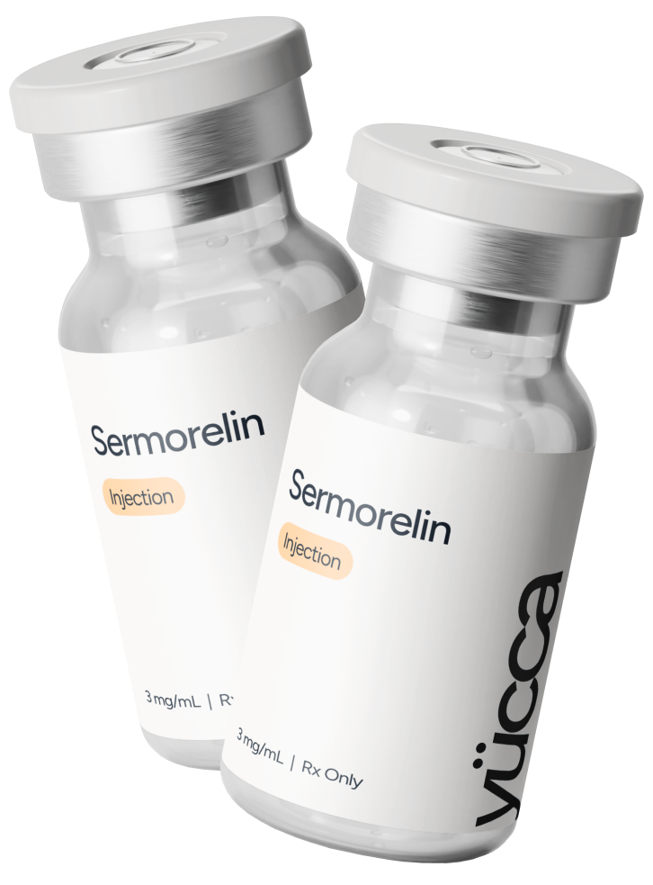 Personalized Sermorelin injection vials — Yucca Health