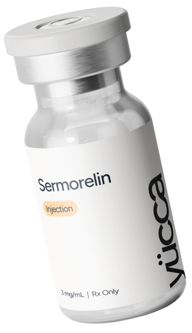 Personalized Sermorelin injection vial — Yucca Health