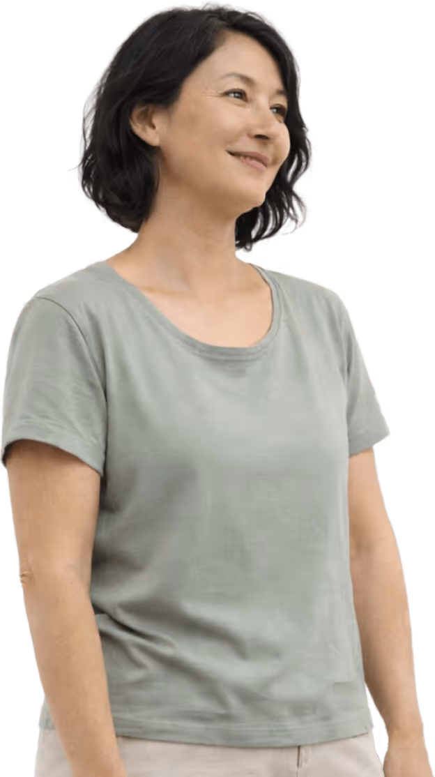 Woman experiencing healthy longevity benefits with NAD+ injections — Yucca Health