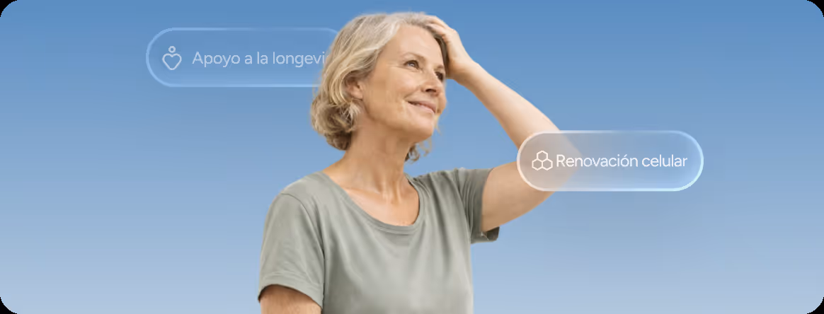 Programa de longevidad de Yucca Health — plan de tratamiento NAD+ personalizado diseñado en torno al paciente.