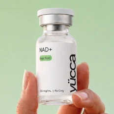 NAD+ longevity injection vial by Yucca Health.