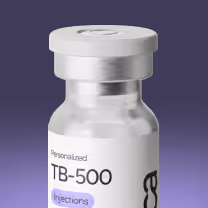 Peptides vial labeled TB-500 by Yücca Health — coming soon.