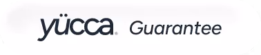 Yucca Health Guarantee badge — provider-guided care from U.S. licensed pharmacies.
